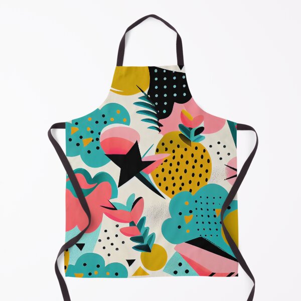 Artikelvorschau, Cute Semi Abstract Maximalist Pattern Digital Painting entworfen und verkauft von CodeAndColors.