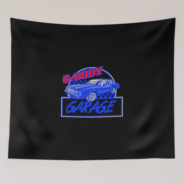 Item preview, G Body Garage Car Checkered Flag Racer Car Enthusiast Mechanic  designed and sold by CarantinedChaos.