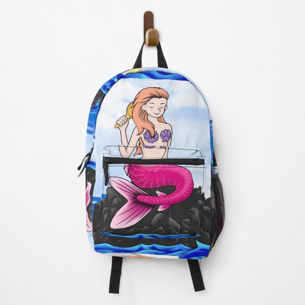 Item preview, Mermaid brushing her hair designed and sold by TalonessCstudio.