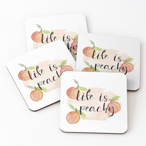 Item preview, Life is peachy designed and sold by Daily Miracles.