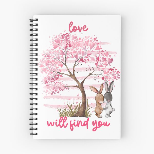 Item preview, Valentine's Day Cute Bunny Couple Love Will Find You 7 designed and sold by TasimaDesign.