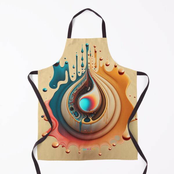 Artikelvorschau, Dripping Colourful Drops in Fibonacci Style for Wall Art, Home and Office Decor entworfen und verkauft von RAGANADesign.