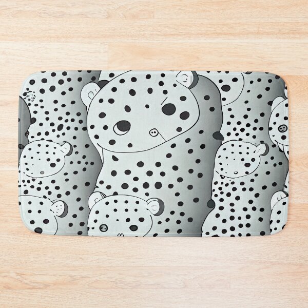 Item preview, Abstract Monochromatic Kawaii Dreamy Calming Animal Pattern Digital Painting designed and sold by CodeAndColors.