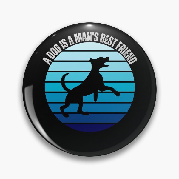 Item preview, A dog is a man's best friend designed and sold by The Love Quill.