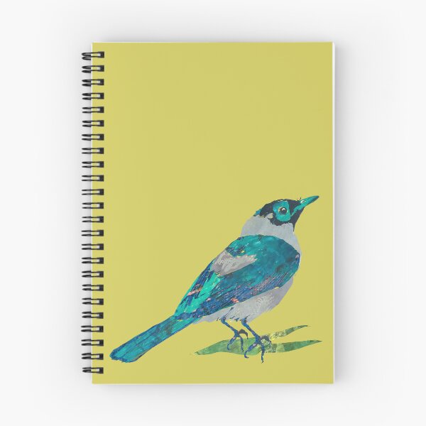 Item preview, Teal Frill Necked Monarch Blue Bird  designed and sold by ginaisarty.