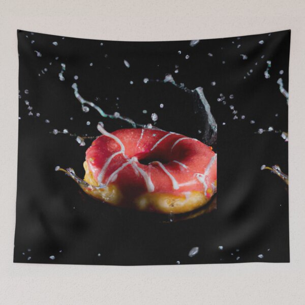 Item preview, Pink Splash dount  designed and sold by After De Moment.