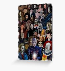 Horror Classics Greeting Card