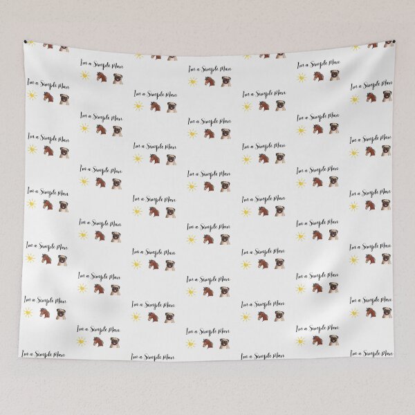 Item preview, I'm a Simple Man  designed and sold by Horse-Aholic.