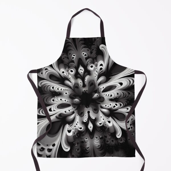 Artikelvorschau, Coarse Fluid Explosive Monochromatic Maximalist Pattern Digital Painting entworfen und verkauft von CodeAndColors.
