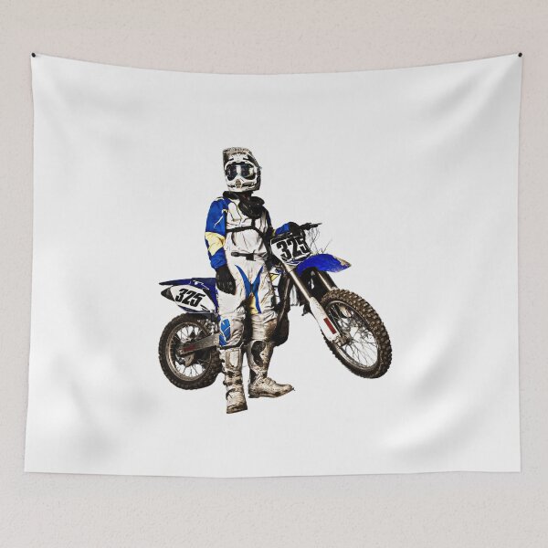 Item preview, Blue Moto Sticker designed and sold by CRO-SHOP1.