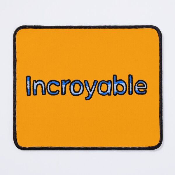 Item preview, Incredible in French - (Blue) designed and sold by Usagicollection.