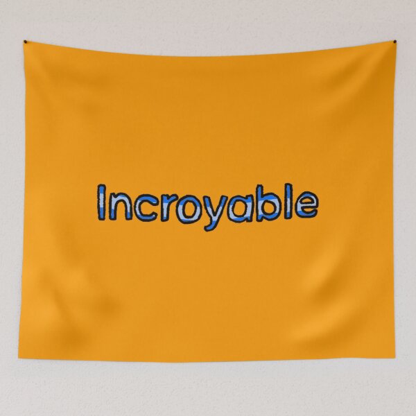 Item preview, Incredible in French - (Blue) designed and sold by Usagicollection.