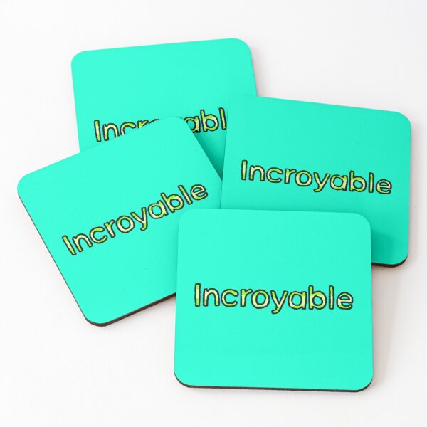 Item preview, Incredible in French - (Green) designed and sold by Usagicollection.