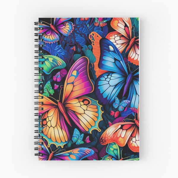 Item preview, Rainbow Butterfly Pattern | Summer Butterflies | Rainbow Butterflies | Monarch Butterflies | high resolution designed and sold by Synthetic-Intel.