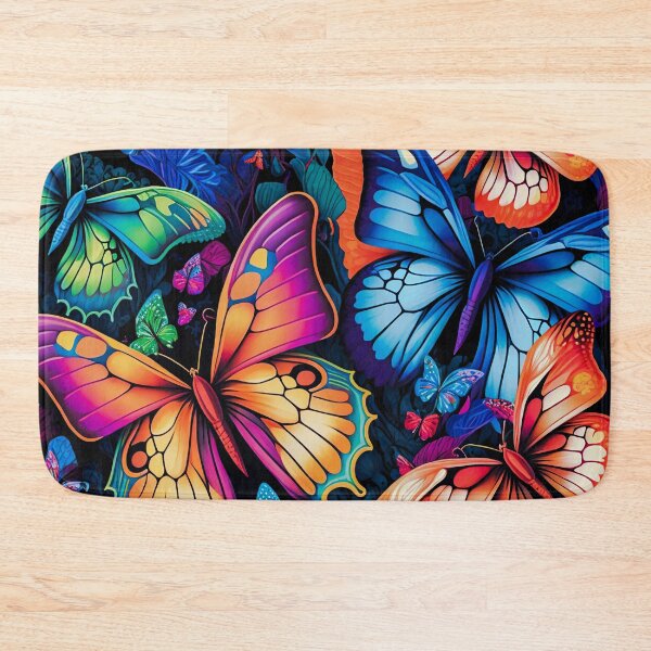 Item preview, Rainbow Butterfly Pattern | Summer Butterflies | Rainbow Butterflies | Monarch Butterflies | high resolution designed and sold by Synthetic-Intel.