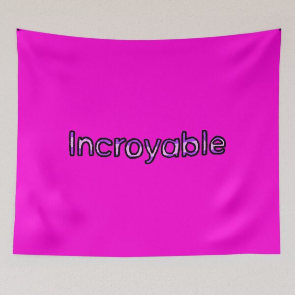 Item preview, Incredible in French - (Purple) designed and sold by Usagicollection.