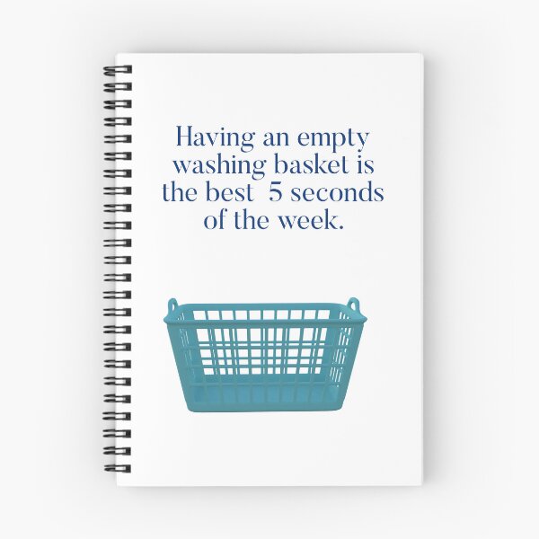 Item preview, Having an empty washing basket is the best 5 seconds of the week.  designed and sold by Kidzx6.