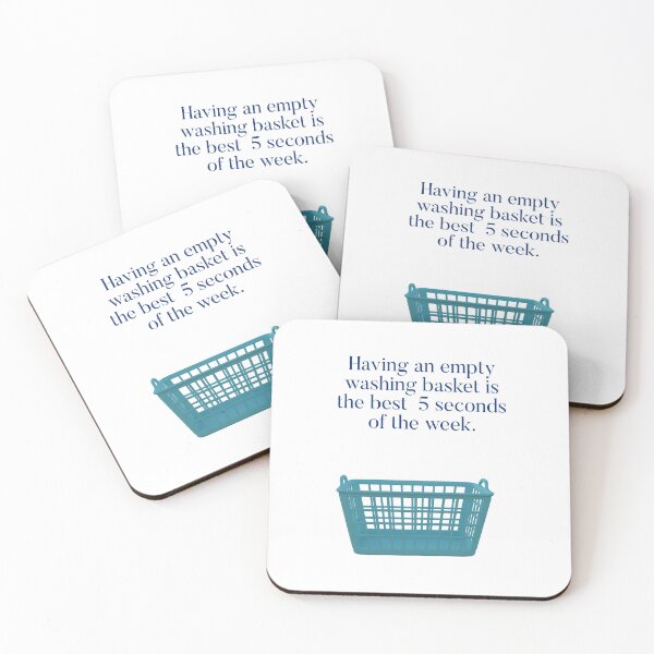 Item preview, Having an empty washing basket is the best 5 seconds of the week.  designed and sold by Kidzx6.