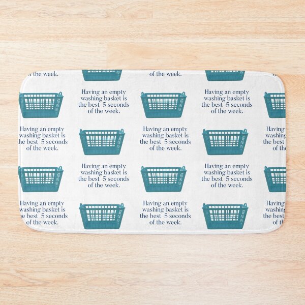 Item preview, Having an empty washing basket is the best 5 seconds of the week.  designed and sold by Kidzx6.