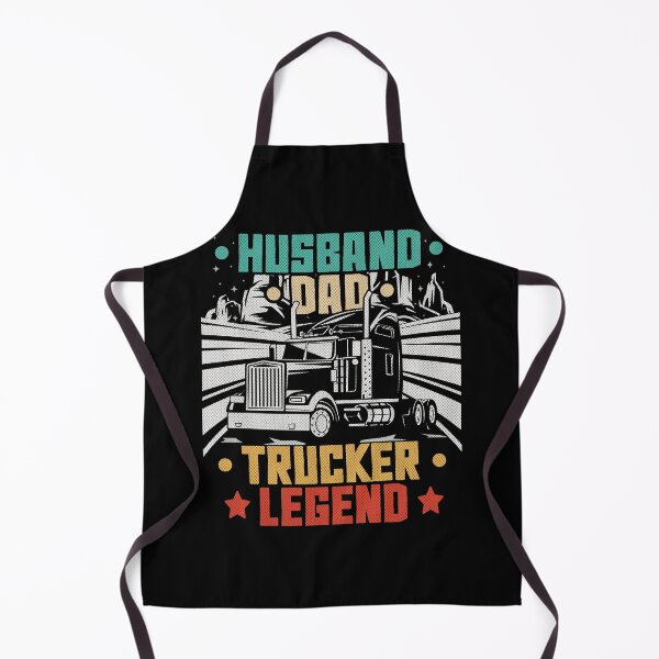 Item preview, Husband Dad Trucker Legend - Funny Trucker designed and sold by VichallanStudio.