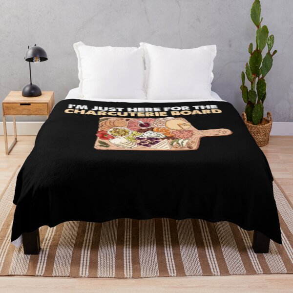 Item preview, Im Just Here For Charcuterie Board American Football Match designed and sold by TMelonShop.