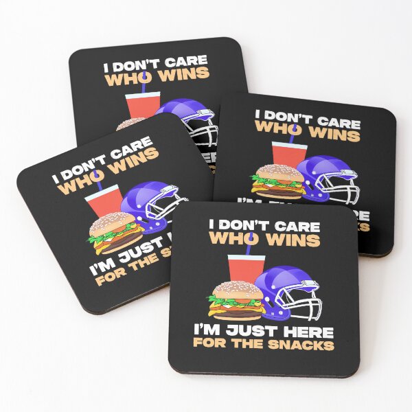 Item preview, I'm Just Here For Snacks Drinks Fries Football Match Sunday designed and sold by TMelonShop.