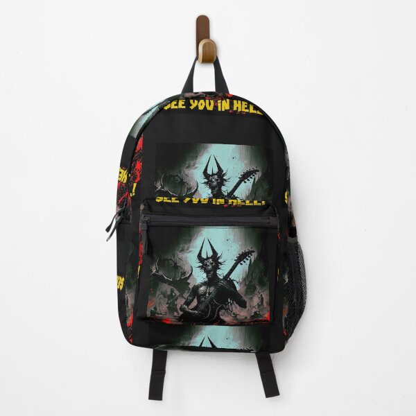 Item preview, See you in hell! designed and sold by MetalSatyrShop.