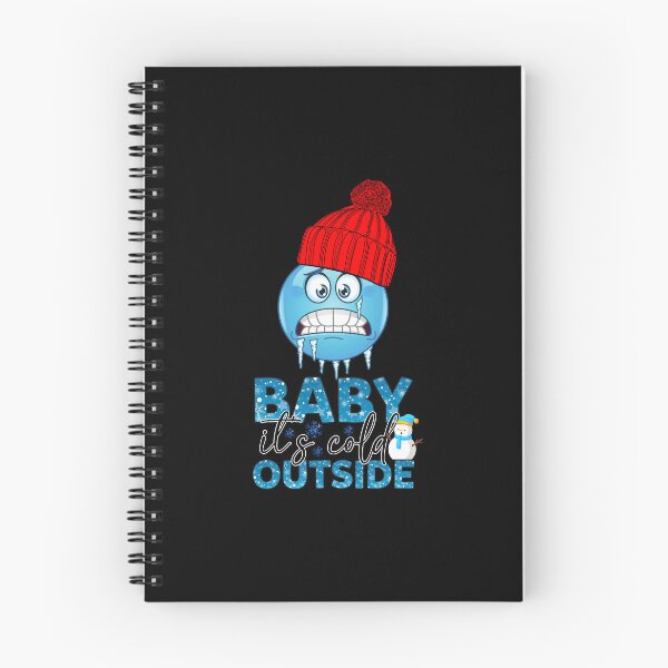 Item preview, Baby It's Cold Outside Blue Emoji  designed and sold by PBJArt.