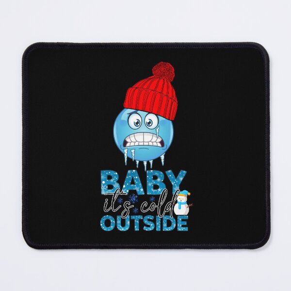 Item preview, Baby It's Cold Outside Blue Emoji  designed and sold by PBJArt.