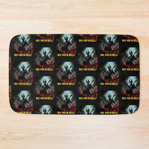 Item preview, See you in hell! designed and sold by MetalSatyrShop.