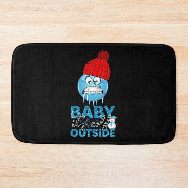 Item preview, Baby It's Cold Outside Blue Emoji  designed and sold by PBJArt.