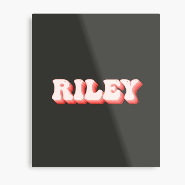 Name riley in various retro graphic design Vector Image