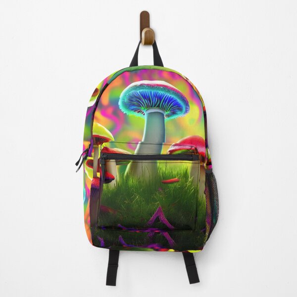 Item preview, Poster with psychedelic mushrooms. designed and sold by Maniock.