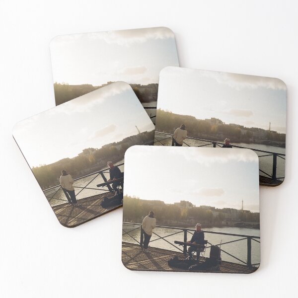 Item preview, Pianist at River Seine, Paris on film  designed and sold by brishootsfilm.