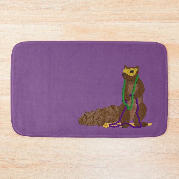 Item preview, Paper craft Mardi Gras Squirrel  designed and sold by BlackSquirrelCC.