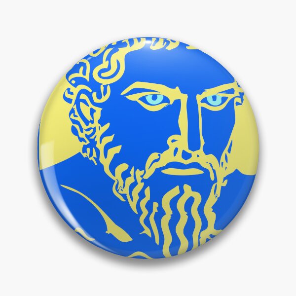 Item preview, Modern Polychrome Poseidon designed and sold by PallasAgora.