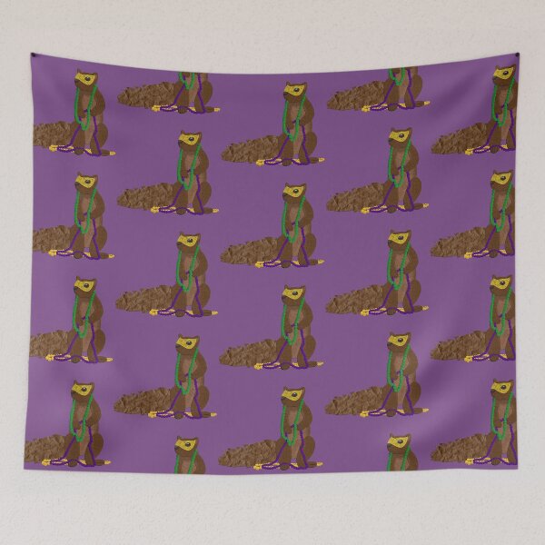 Item preview, Paper craft Mardi Gras Squirrel  designed and sold by BlackSquirrelCC.
