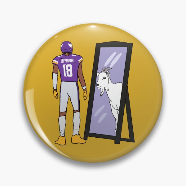 Item preview, Justin Jefferson Mirror GOAT designed and sold by RatTrapTees.