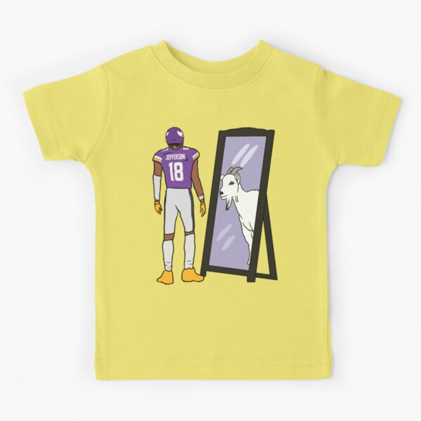 : Kid's T-Shirt Justin Jefferson Looking Back Celebration  Minnesota Youth Sizes (as1, Alpha, x_s, Regular, Black): Clothing, Shoes &  Jewelry