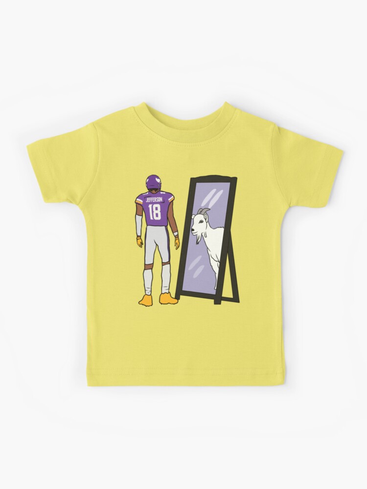 : Youth Justin Jefferson Griddy Sketch Minnesota Kid's T