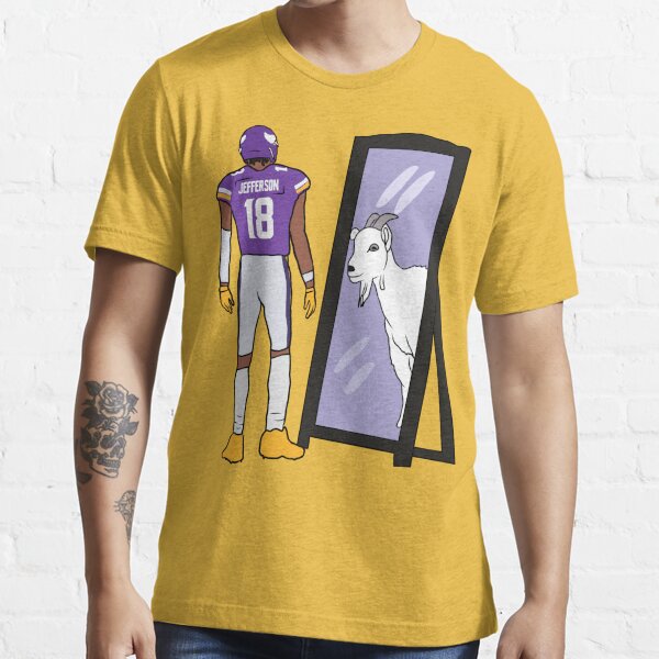 Justin Jefferson Minnesota Vikings 4th down and 18 how Unisex T-Shirt S-3XL