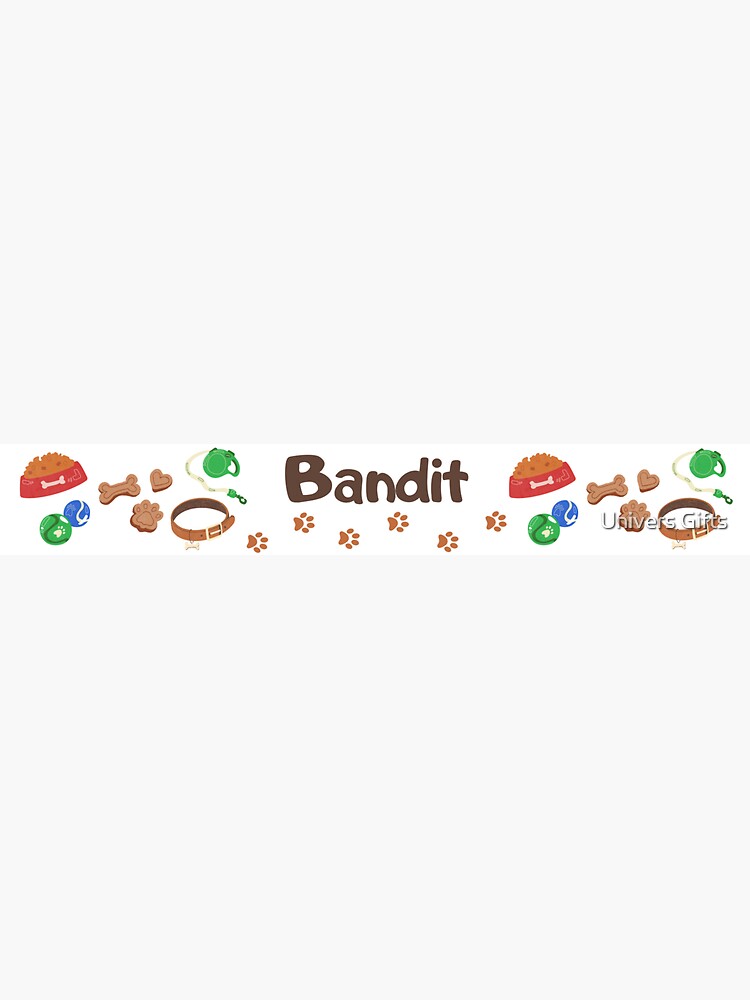 Bandit Sticker For Sale By Irenhr Redbubble