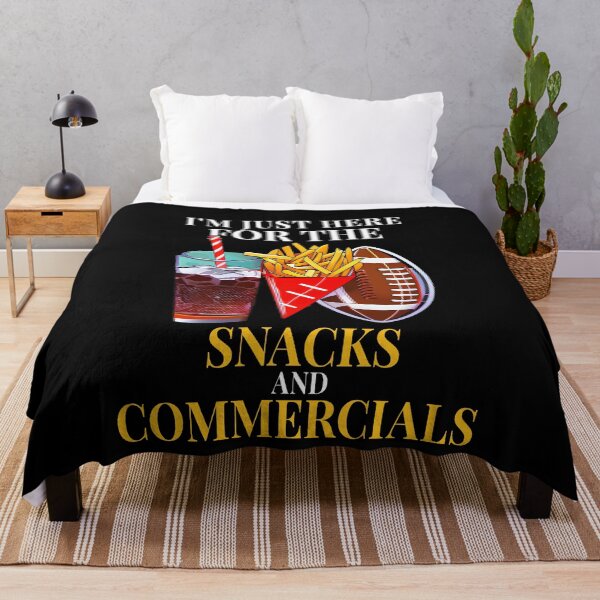 Item preview, Sunday Snacks And Commercials Watching Football Match Sunday designed and sold by TMelonShop.