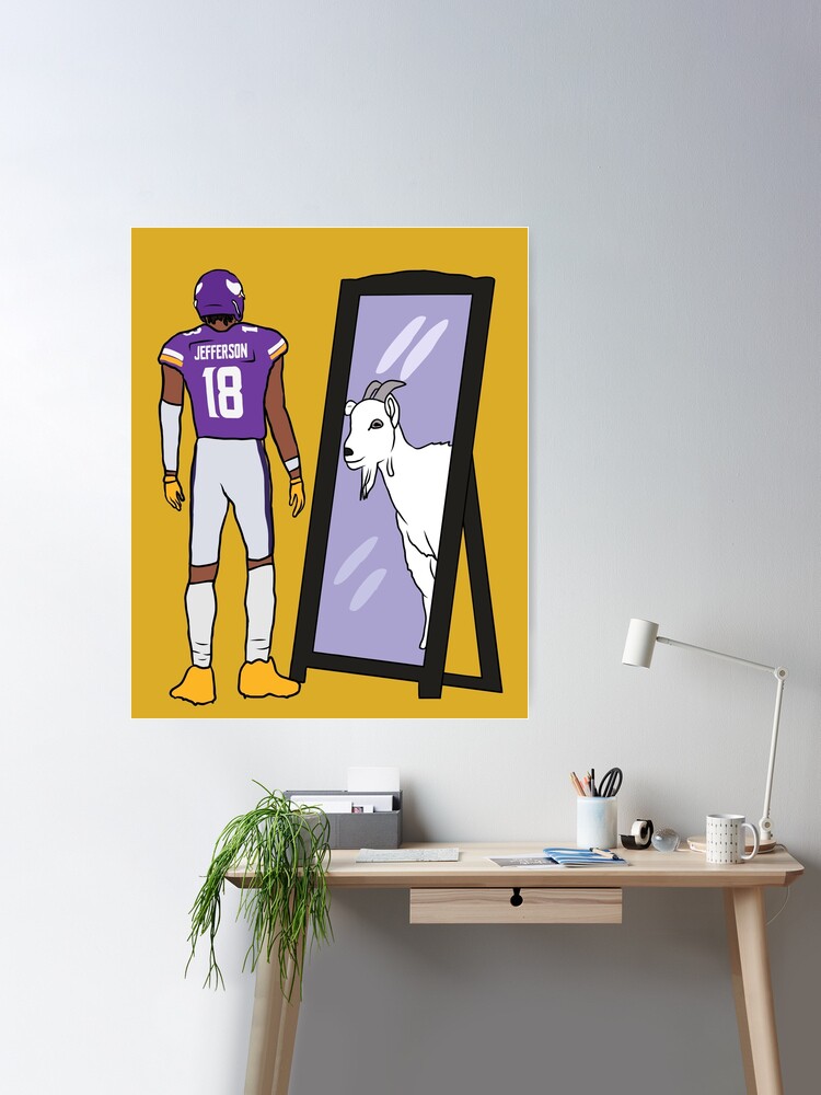 T. J. Hockenson Minnesota Vikings Poster, Canvas, Football print,Sport wall  art