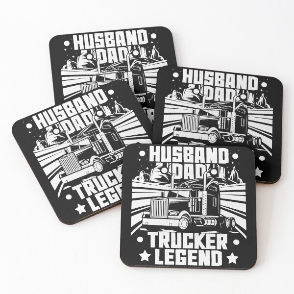 Item preview, Husband Dad Trucker Legend - Funny Trucker designed and sold by VichallanStudio.