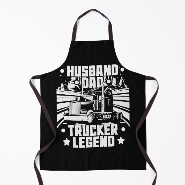 Item preview, Husband Dad Trucker Legend - Funny Trucker designed and sold by VichallanStudio.