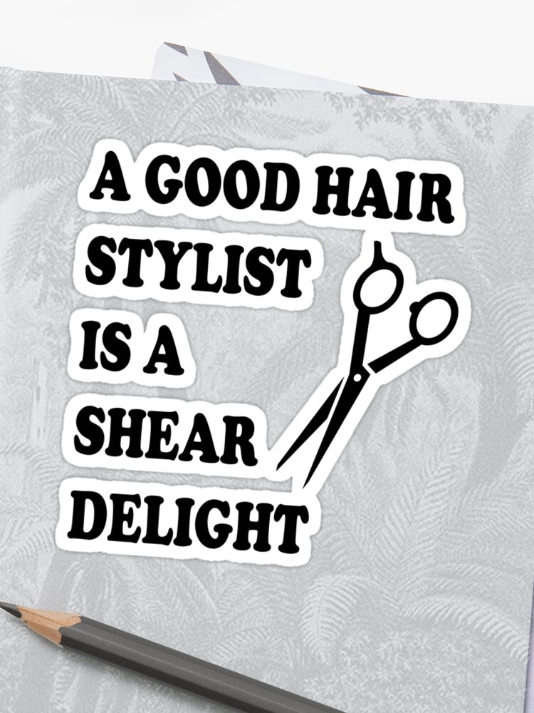 Funny Hairstylist Hairdresser Barber Quote Beauty Hair Salon