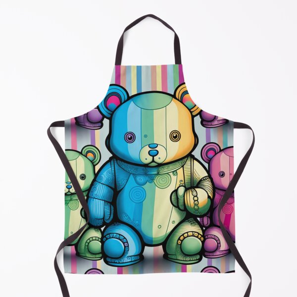 Item preview, Rainbow Bear Pattern | Rainbow Bear | Rainbow Animal | Vivid Bear | Rainbow Bears | Colorful Bear| Colorful Bear |high resolution designed and sold by Synthetic-Intel.