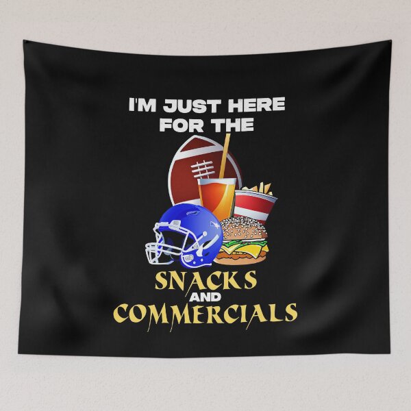Item preview, Sunday Snacks And Commercials Watching Football Match Sunday designed and sold by TMelonShop.