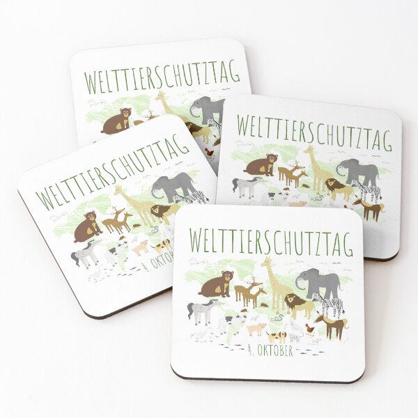 Item preview, Welttierschutztag - 4. Oktober designed and sold by MC Art Studio.